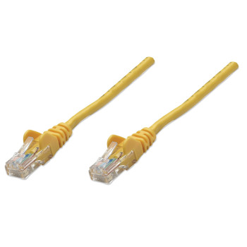 Intellinet Cat5e UTP, 3m kabel sieciowy Żółty U UTP (UTP)