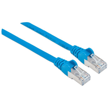 Intellinet 2m Cat6 S FTP kabel sieciowy Niebieski S FTP (S-STP)