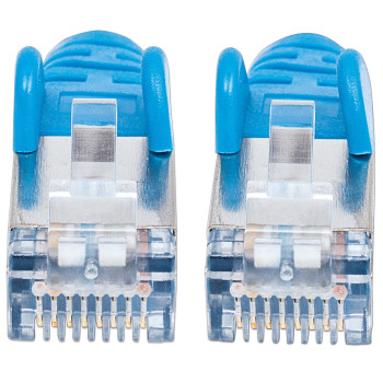 Intellinet 2m Cat6 S FTP kabel sieciowy Niebieski S FTP (S-STP)