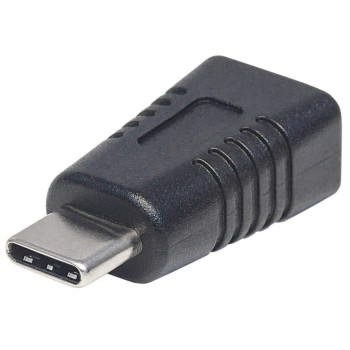 Manhattan 354660 zmieniacz płci   kabli USB C USB Micro-B Czarny