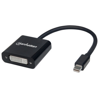 Manhattan 152549 adapter kablowy 0,195 m Mini DisplayPort DVI-I Czarny