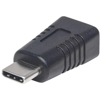 Manhattan 354677 zmieniacz płci   kabli USB C USB Mini-B Czarny