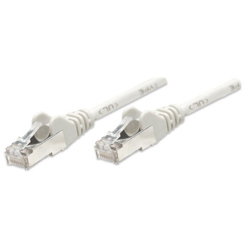 Intellinet Cat5e, 10m kabel sieciowy Szary F UTP (FTP)