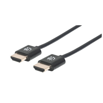 Manhattan 394352 kabel HDMI 1 m HDMI Typu A (Standard) Czarny