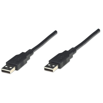 Manhattan 306089 kabel USB 1,8 m USB 2.0 USB A Czarny