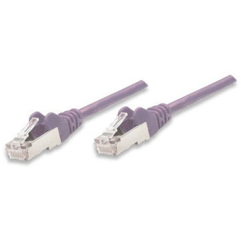 Intellinet Cat5e, FTP, 7.5m kabel sieciowy Fioletowy 10 m F UTP (FTP)