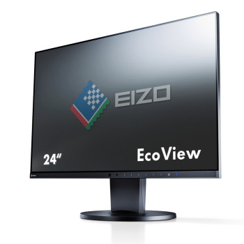 EIZO FlexScan EV2450-BK LED display 60,5 cm (23.8") 1920 x 1080 px Full HD Czarny