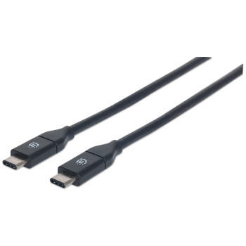 Manhattan 353526 kabel USB 1 m USB 3.2 Gen 2 (3.1 Gen 2) USB C Czarny