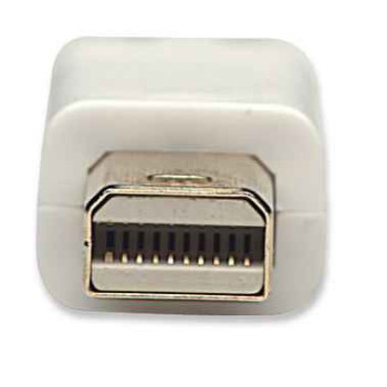 Manhattan 324557 kabel DisplayPort 1 m Mini DisplayPort Biały