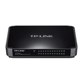 TP-Link TL-SF1024M Nie zarządzany Fast Ethernet (10 100) Czarny