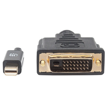 Manhattan 152150 adapter kablowy 1,8 m Mini DisplayPort DVI-D Czarny