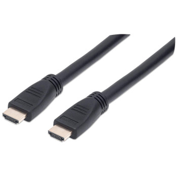Manhattan 353977 kabel HDMI 10 m HDMI Typu A (Standard) Czarny