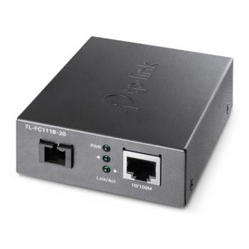 TP-Link TL-FC111B-20 konwerter sieciowy 100 Mbit s Pojedynczy Czarny