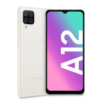 Samsung Galaxy A12 SM-A127FZWKEUE smartfon 16,5 cm (6.5") Dual SIM 4G USB Type-C 4 GB 128 GB 5000 mAh Biały