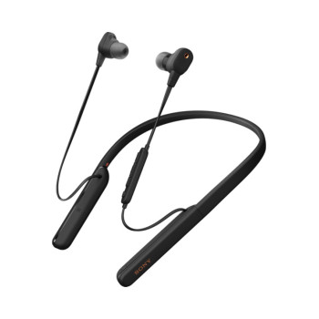 Sony WI1000XM2B.CE7 słuchawki zestaw słuchawkowy Przewodowy i Bezprzewodowy Opaska na szyję Połączenia muzyka Bluetooth Czarny