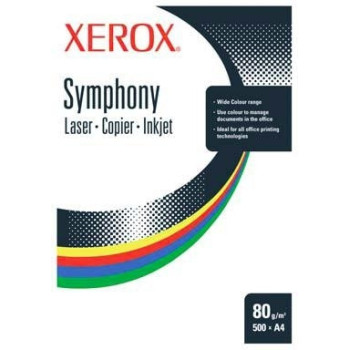 Xerox Symphony 80 A4, Dark Red Paper CW papier do drukarek atramentowych Czerwony