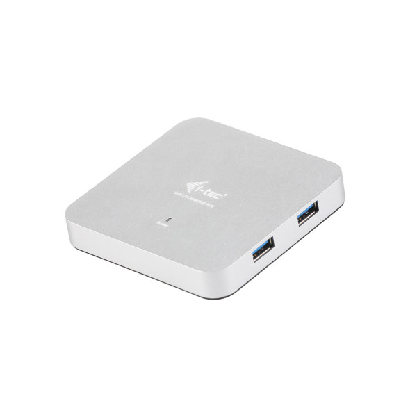 i-tec Metal U3HUBMETAL4 huby i koncentratory USB 3.2 Gen 1 (3.1 Gen 1) Type-A 5000 Mbit s Srebrny i-tec Metal U3HUBMETAL4 huby i koncentratory USB 3.2 Gen 1 (3.1 Gen 1) Type-A 5000 Mbit s Srebrny