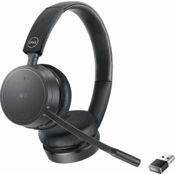 DELL WL5022 Zestaw słuchawkowy Bezprzewodowy Opaska na głowę Biuro centrum telefoniczne Bluetooth Czarny