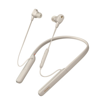 Sony WI1000XM2S.CE7 słuchawki zestaw słuchawkowy Przewodowy i Bezprzewodowy Opaska na szyję Połączenia muzyka Bluetooth Srebrny