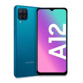 Samsung Galaxy A12 SM-A127FZBVEUE smartfon 16,5 cm (6.5") Dual SIM 4G USB Type-C 4 GB 64 GB 5000 mAh Niebieski