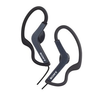 Sony MDR-AS210 Zestaw słuchawkowy Przewodowa Nauszny Sport Czarny