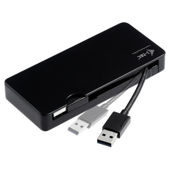 i-tec Advance U3TRAVELDOCK stacja dokująca Przewodowa USB 3.2 Gen 1 (3.1 Gen 1) Type-A Czarny
