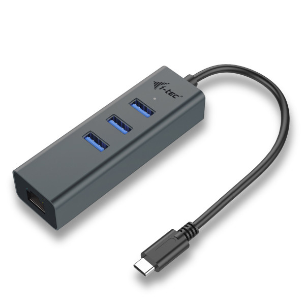 i-tec Metal C31METALG3HUB huby i koncentratory USB 3.2 Gen 2 (3.1 Gen 2) Type-C 5000 Mbit s Szary i-tec Metal C31METALG3HUB huby i koncentratory USB 3.2 Gen 2 (3.1 Gen 2) Type-C 5000 Mbit s Szary