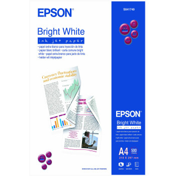 Epson Bright White Inkjet Paper - A4 - 500 Arkuszy