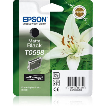 Epson Lily Wkład atramentowy Matte Black T0598 Ultra Chrome K3