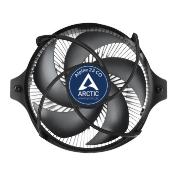 ARCTIC Alpine 23 CO Procesor Chłodnica powietrza 9 cm Aluminium, Czarny 1 szt.