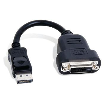 Matrox CAB-DP-DVIF adapter kablowy 0,2 m DisplayPort DVI-D Czarny