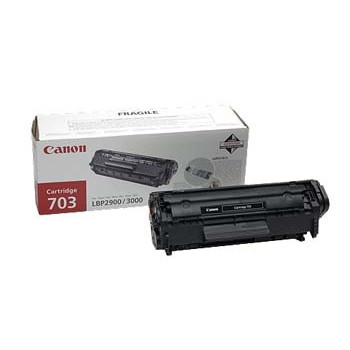 Canon Toner CRG703 Black kaseta z tonerem 3 szt. Oryginalny Czarny