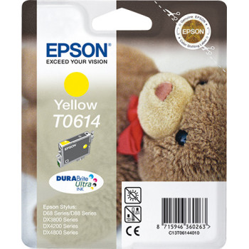 Epson Teddybear Wkład atramentowy Yellow T0614 DURABrite Ultra Ink