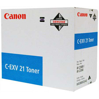 Canon C-EXV21 Cyan kaseta z tonerem Oryginalny Cyjan