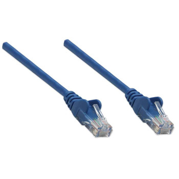 Intellinet 342575 kabel sieciowy Niebieski 1 m Cat6 U UTP (UTP)