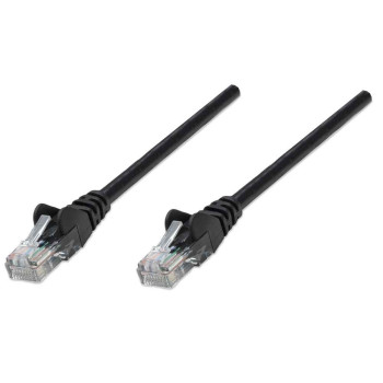 Intellinet 318143 kabel sieciowy Czarny 0,5 m Cat5e U UTP (UTP)