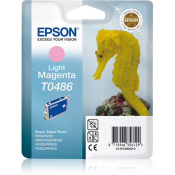 Epson Seahorse Wkład atramentowy Light Magenta T0486