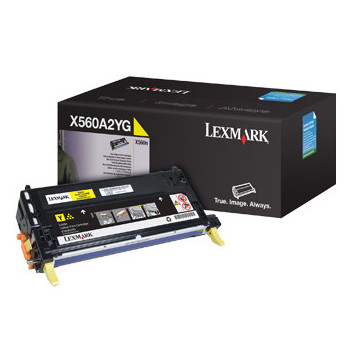 Lexmark X560A2YG kaseta z tonerem 1 szt. Oryginalny Żółty