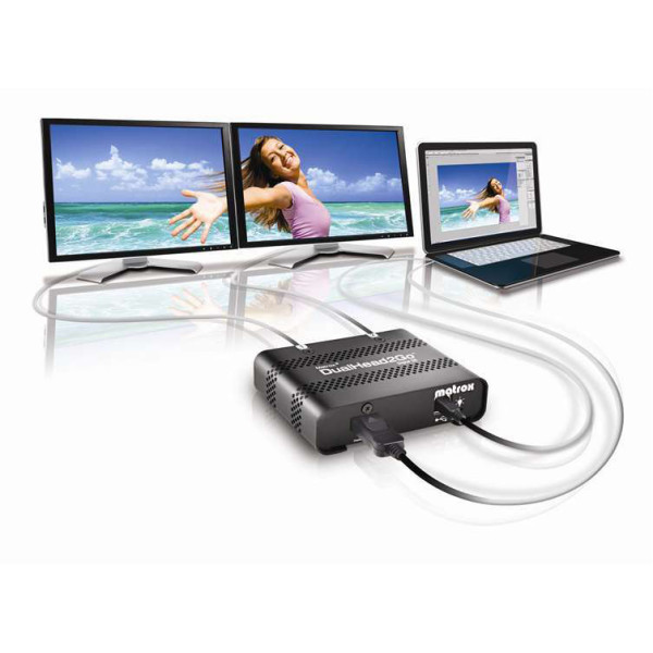 Matrox DualHead2Go Digital SE DisplayPort 2x DVI-D Matrox DualHead2Go Digital SE DisplayPort 2x DVI-D