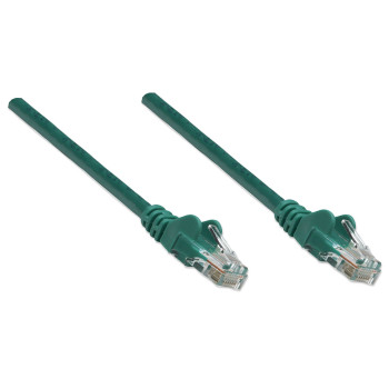 Intellinet RJ-45, 7.5m, Cat6, UTP kabel sieciowy Zielony 7,5 m U UTP (UTP)