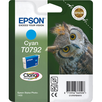 Epson Owl Wkład atramentowy Cyan T0792 Claria Photographic Ink