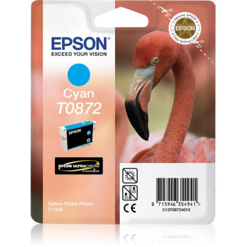 Epson Flamingo Wkład atramentowy Cyan T0872 Ultra Gloss High-Gloss 2