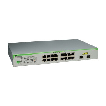 Allied Telesis AT-GS950 16PS-50 Zarządzany Gigabit Ethernet (10 100 1000) Obsługa PoE Szary