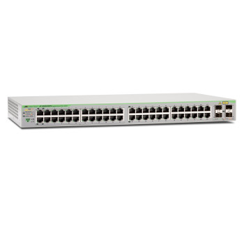 Allied Telesis AT-GS950 48PS-50 Zarządzany Gigabit Ethernet (10 100 1000) Obsługa PoE Szary