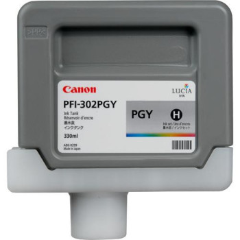 Canon PFI-302PGY nabój z tuszem Oryginalny Szary fotograficzny