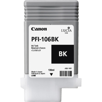 Canon PFI-106 BK nabój z tuszem 1 szt. Oryginalny Czarny fotograficzny