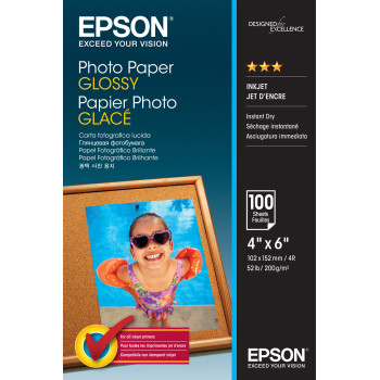 Epson Photo Paper Glossy - 10x15cm - 100 Arkuszy