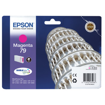 Epson Tower of Pisa Singlepack Magenta 79 DURABrite Ultra Ink