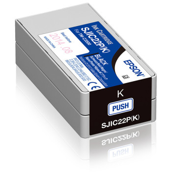 Epson SJIC22P(K)  Ink cartridge for ColorWorks C3500 (Black)