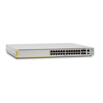 Allied Telesis AT-IX5-28GPX Zarządzany L2 Gigabit Ethernet (10 100 1000) Obsługa PoE 1U Szary
